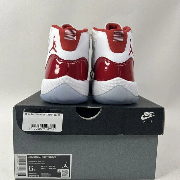 Nike Shoes Air Jordan 11 Retro GS “Cherry” 2024 - Picture 4 of 5